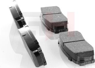 GH GH-413950 - Brake Pad Set, disc brake autospares.lv