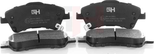 GH GH-413903 - Brake Pad Set, disc brake autospares.lv