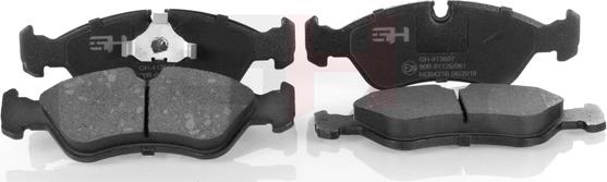 GH GH-413607 - Brake Pad Set, disc brake autospares.lv