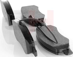 GH GH-413003 - Brake Pad Set, disc brake autospares.lv