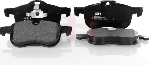 GH GH-413101 - Brake Pad Set, disc brake autospares.lv