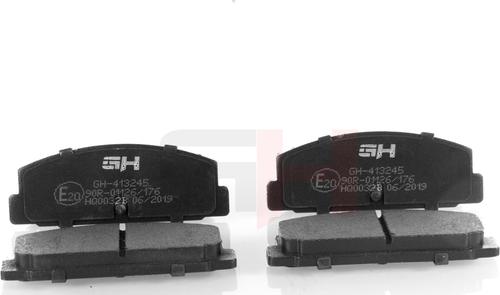 GH GH-413245 - Brake Pad Set, disc brake autospares.lv