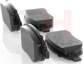 GH GH-413752 - Brake Pad Set, disc brake autospares.lv