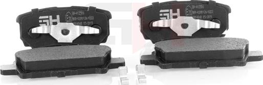 GH GH-412506 - Brake Pad Set, disc brake autospares.lv