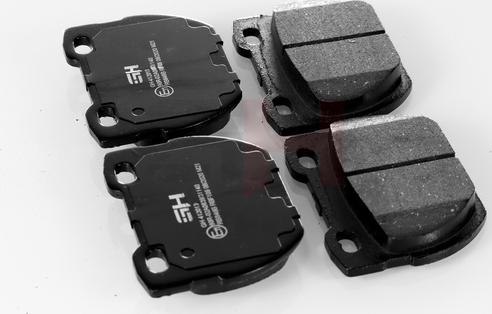 GH GH-412013 - Brake Pad Set, disc brake autospares.lv