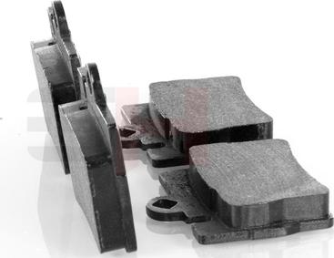 GH GH-412349 - Brake Pad Set, disc brake autospares.lv