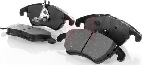 GH GH-412342 - Brake Pad Set, disc brake autospares.lv