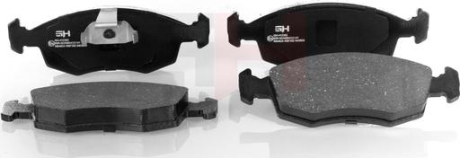 GH GH-412362 - Brake Pad Set, disc brake autospares.lv