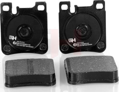 GH GH-412310 - Brake Pad Set, disc brake autospares.lv