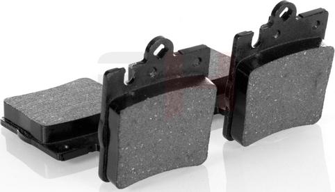 GH GH-412311 - Brake Pad Set, disc brake autospares.lv