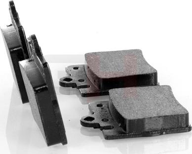 GH GH-412311 - Brake Pad Set, disc brake autospares.lv