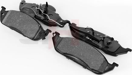 GH GH-412330 - Brake Pad Set, disc brake autospares.lv