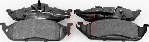 GH GH-412330 - Brake Pad Set, disc brake autospares.lv