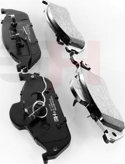 GH GH-412330 - Brake Pad Set, disc brake autospares.lv