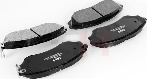 GH GH-412201 - Brake Pad Set, disc brake autospares.lv