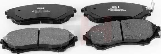 GH GH-412201 - Brake Pad Set, disc brake autospares.lv