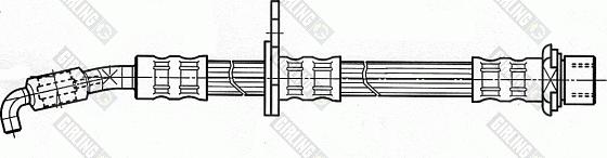 Girling 9004641 - Brake Hose autospares.lv