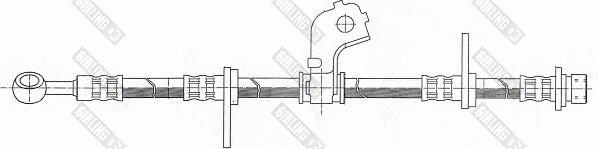 Girling 9004317 - Brake Hose autospares.lv