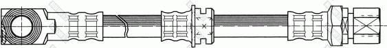 Girling 9004295 - Brake Hose autospares.lv