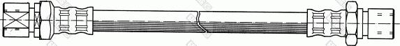 Girling 9001131 - Brake Hose autospares.lv