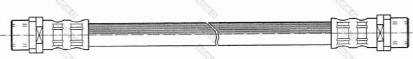 Girling 9001327 - Brake Hose autospares.lv