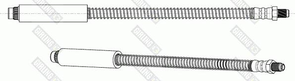 Girling 9002411 - Brake Hose autospares.lv