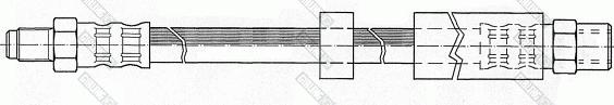 Girling 9002349 - Brake Hose autospares.lv