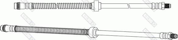 Girling 9002372 - Brake Hose autospares.lv