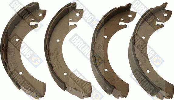 Girling 5162501 - Brake Shoe Set autospares.lv