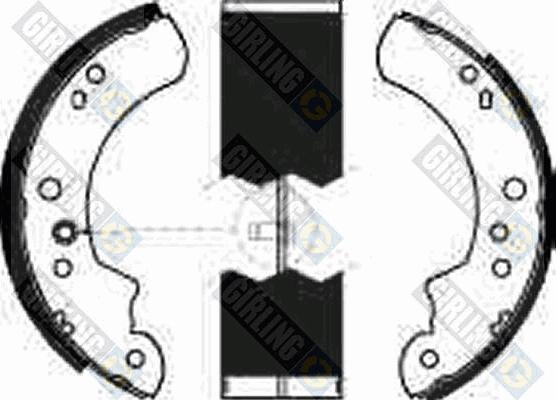 Girling 5162221 - Brake Shoe Set autospares.lv