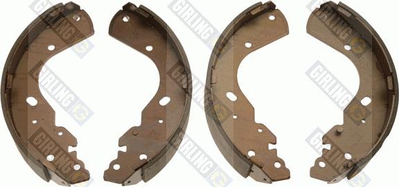 Girling 5184439 - Brake Shoe Set autospares.lv