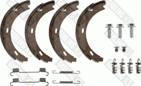 Girling 5184819 - Brake Shoe Set, parking brake autospares.lv