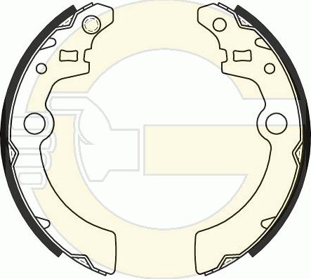 Girling 5184769 - Brake Shoe Set autospares.lv