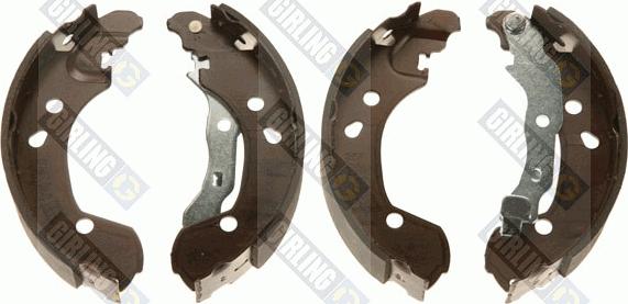 Girling 5184709 - Brake Shoe Set autospares.lv