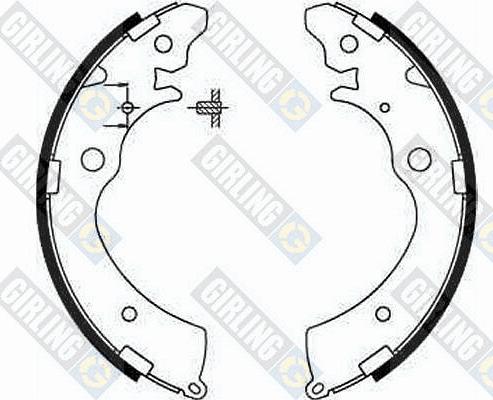 Girling 5185599 - Brake Shoe Set autospares.lv