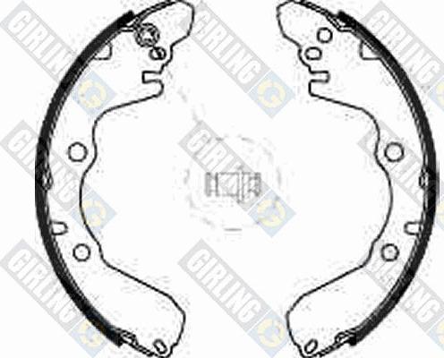 Girling 5185879 - Brake Shoe Set autospares.lv