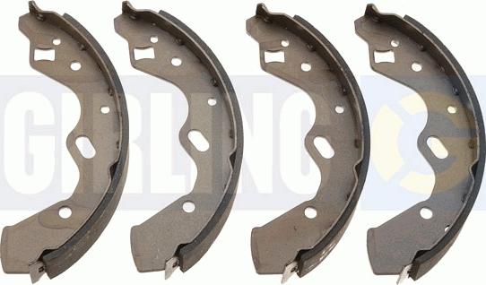 Girling 5186639 - Brake Shoe Set autospares.lv