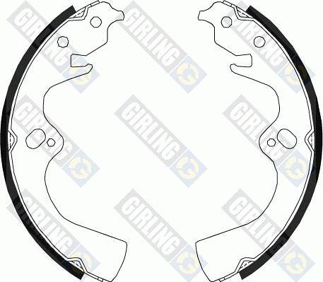 Girling 5186829 - Brake Shoe Set autospares.lv