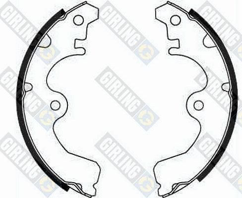 Girling 5181829 - Brake Shoe Set autospares.lv