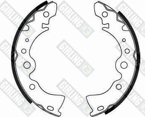 Girling 5182469 - Brake Shoe Set autospares.lv