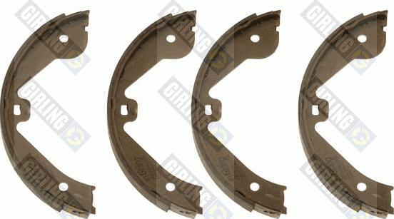 Girling 5187189 - Brake Shoe Set, parking brake autospares.lv