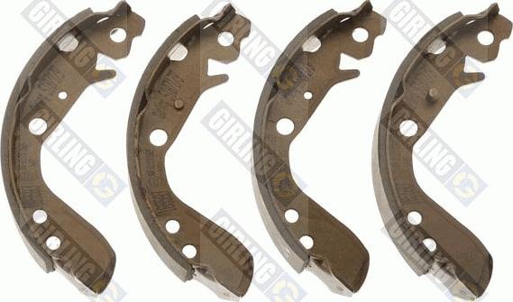 Girling 5187179 - Brake Shoe Set autospares.lv