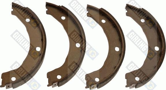 Girling 5187269 - Brake Shoe Set, parking brake autospares.lv