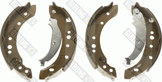 Girling 5187719 - Brake Shoe Set autospares.lv