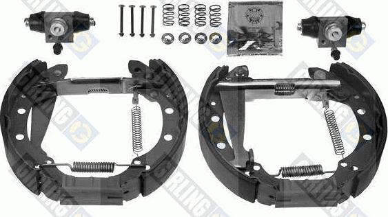 Girling 5314049 - Brake Shoe Set autospares.lv