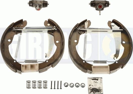 Girling 5314052 - Brake Shoe Set autospares.lv