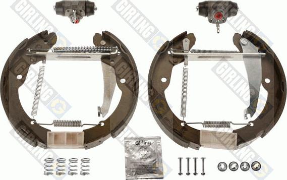 Girling 5314062 - Brake Shoe Set autospares.lv