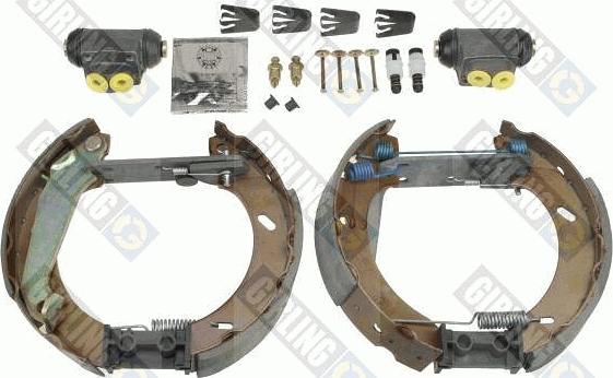 Girling 5316591 - Brake Shoe Set autospares.lv