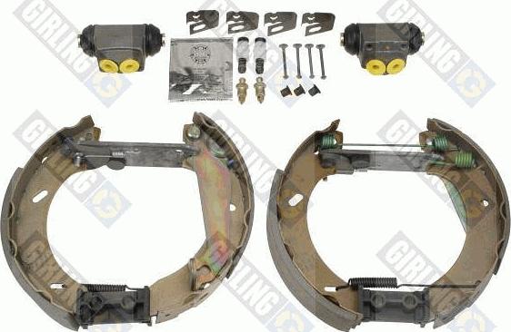 Girling 5316501 - Brake Shoe Set autospares.lv