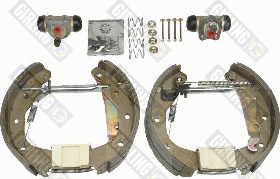 Girling 5316079 - Brake Shoe Set autospares.lv